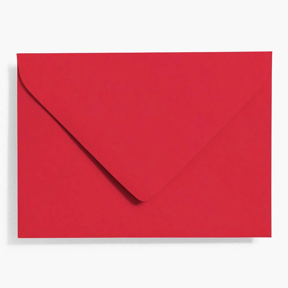 Red A7 Envelopes