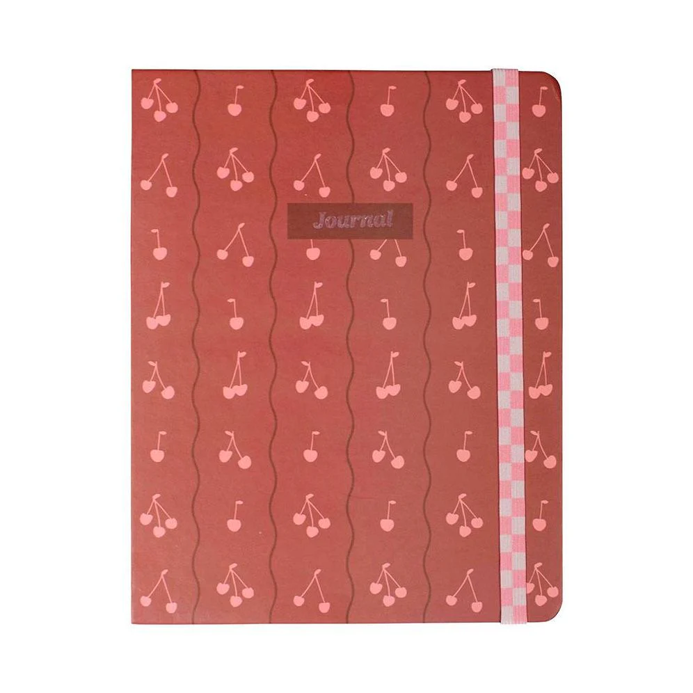 Red Cherry Raw Spine Color Pop Journal - Image 4