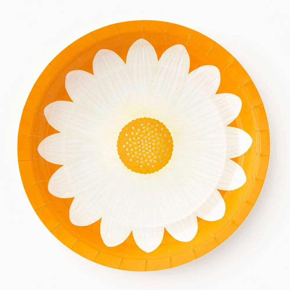 Retro Daisy Large Plates
