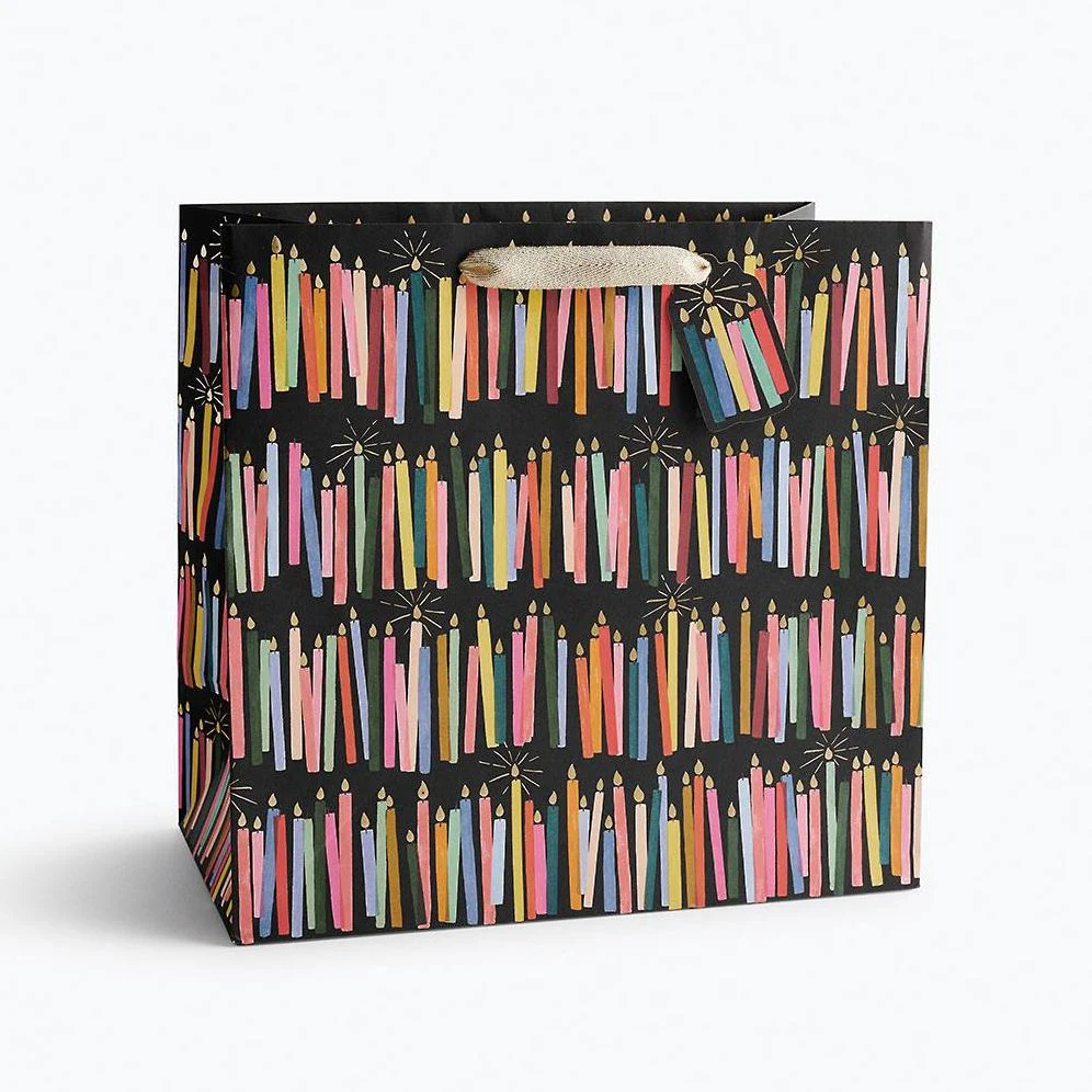 Rifle Paper Co. Birthday Candles Large Gift Bag