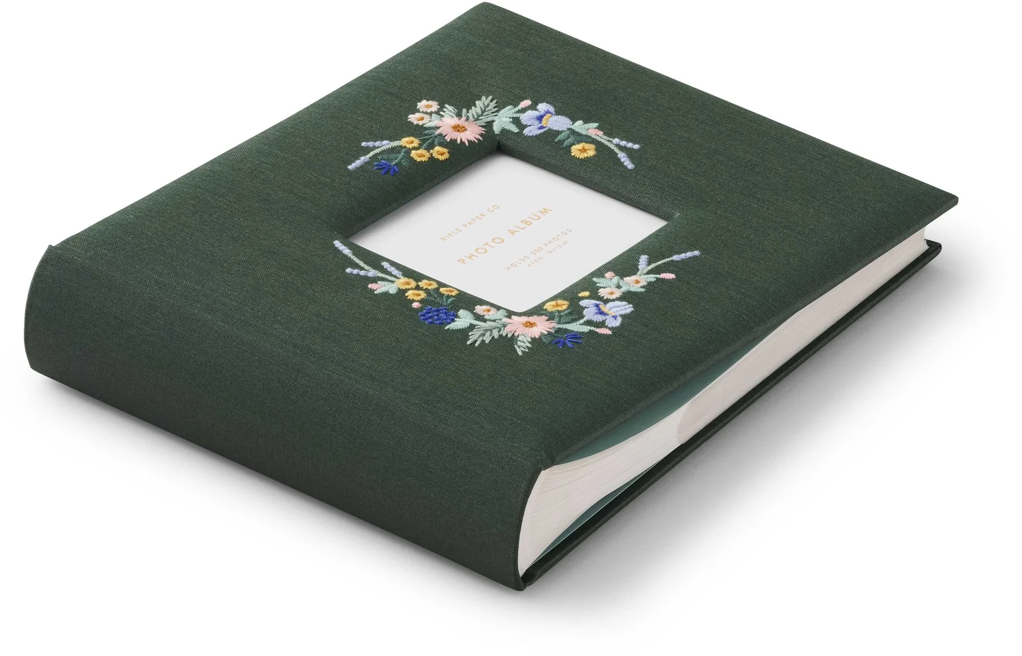 Rifle Paper Co. Menagerie Embroidered Heirloom Photo Album - Image 3