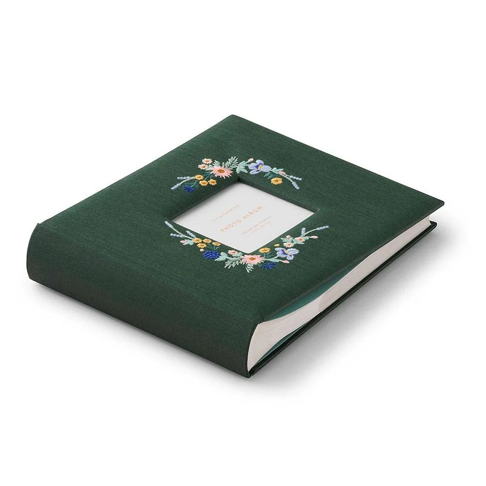 Rifle Paper Co. Menagerie Embroidered Heirloom Photo Album - Image 4