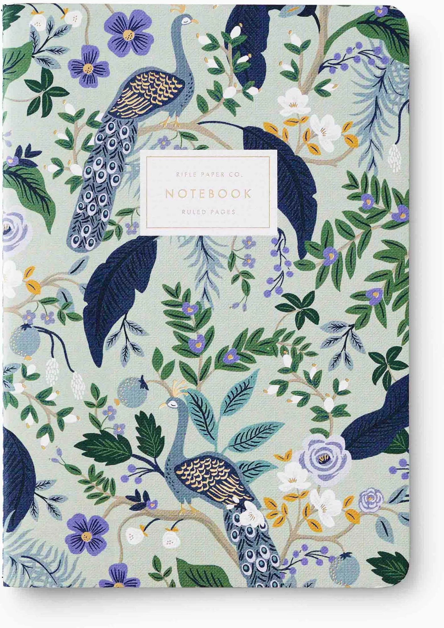 Rifle Paper Co. Peacock Stitched Notebooks - Image 3