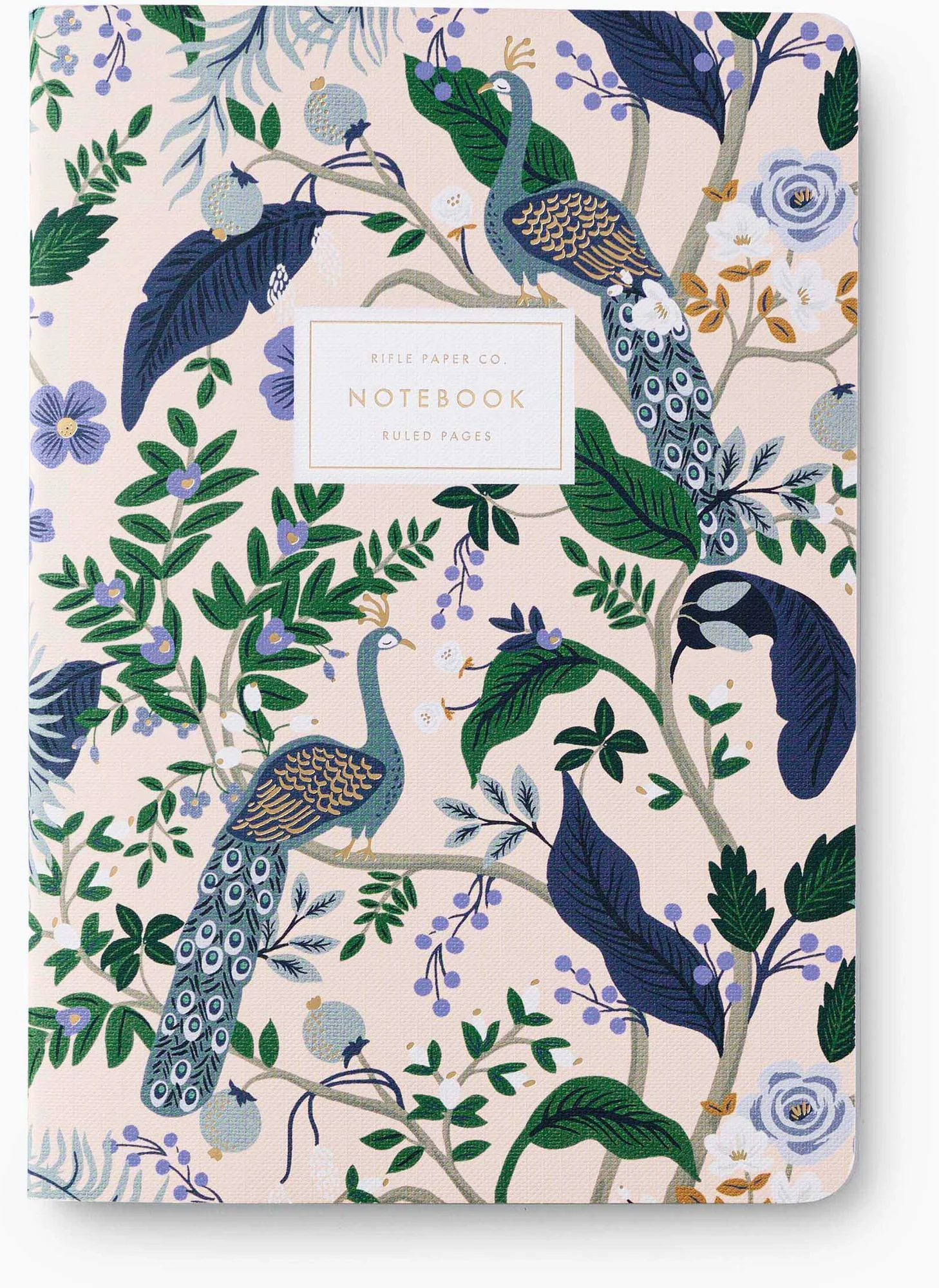 Rifle Paper Co. Peacock Stitched Notebooks - Image 4