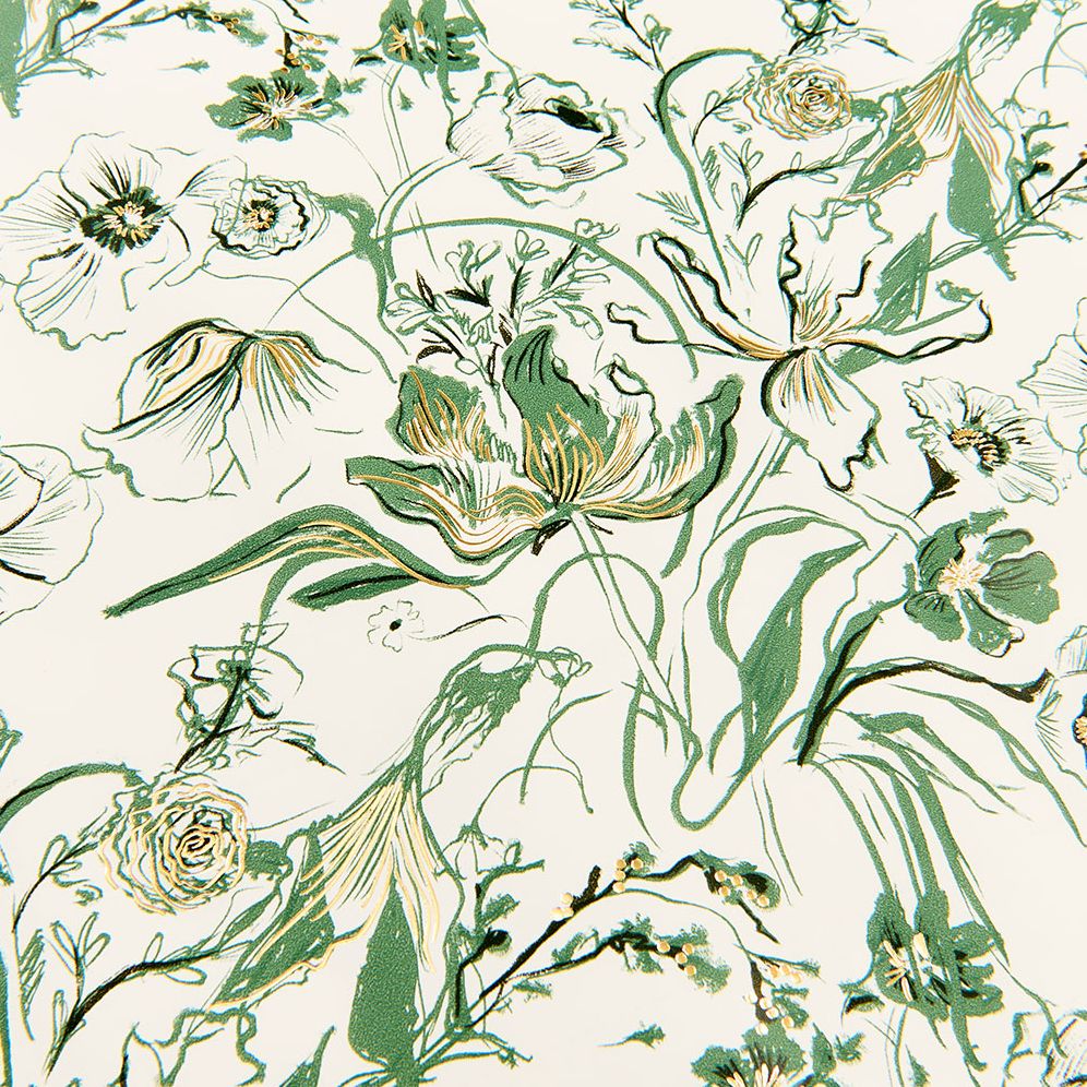 Romantic Greenery Stone Wrapping Paper - Image 3