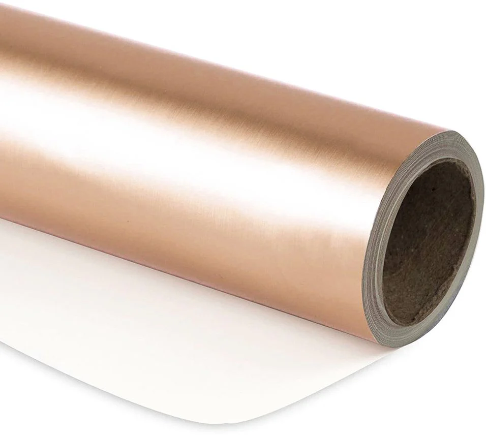 Rose Gold Matte Wrapping Paper - Image 2