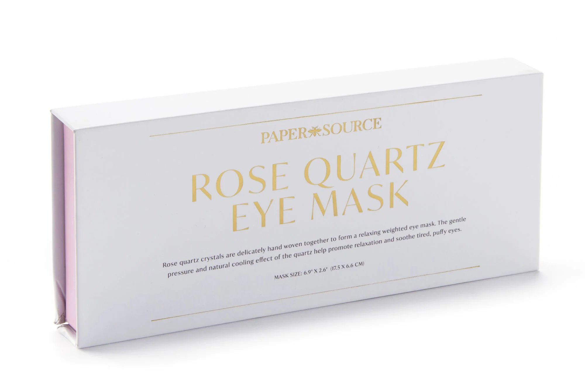Rose Quartz Stone Eye Mask - Image 3