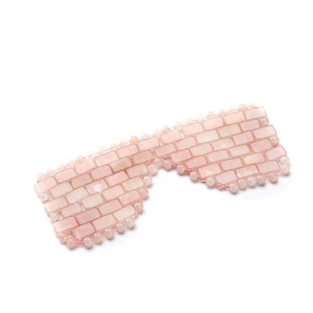 Rose Quartz Stone Eye Mask - Image 4