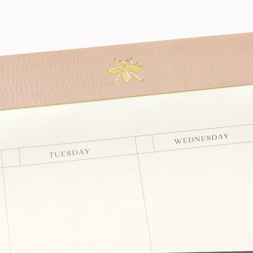 Sand Grid Paper Wasp Desk Pad - Image 2
