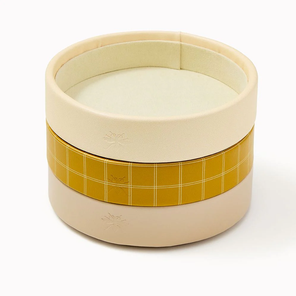 Sand Grid Paper Wasp Stacked Organization Trays
