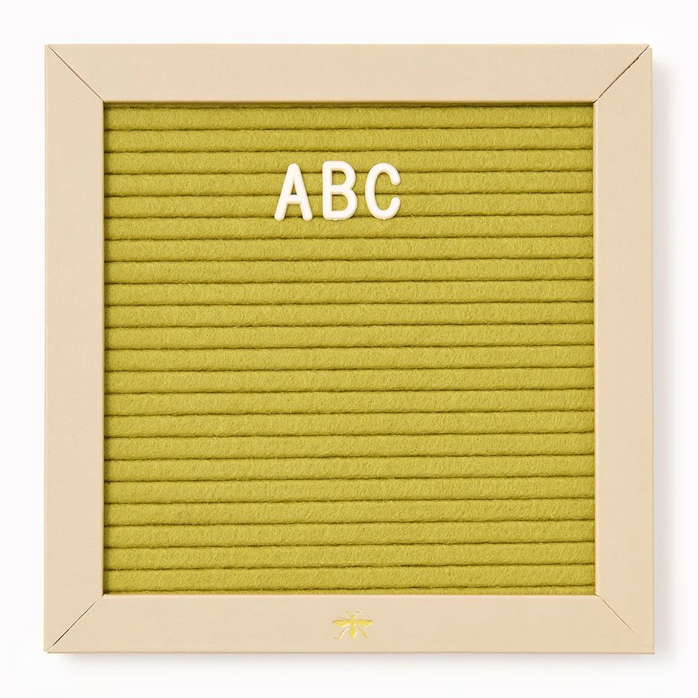 Sand Paper Wasp Mini Letterboard