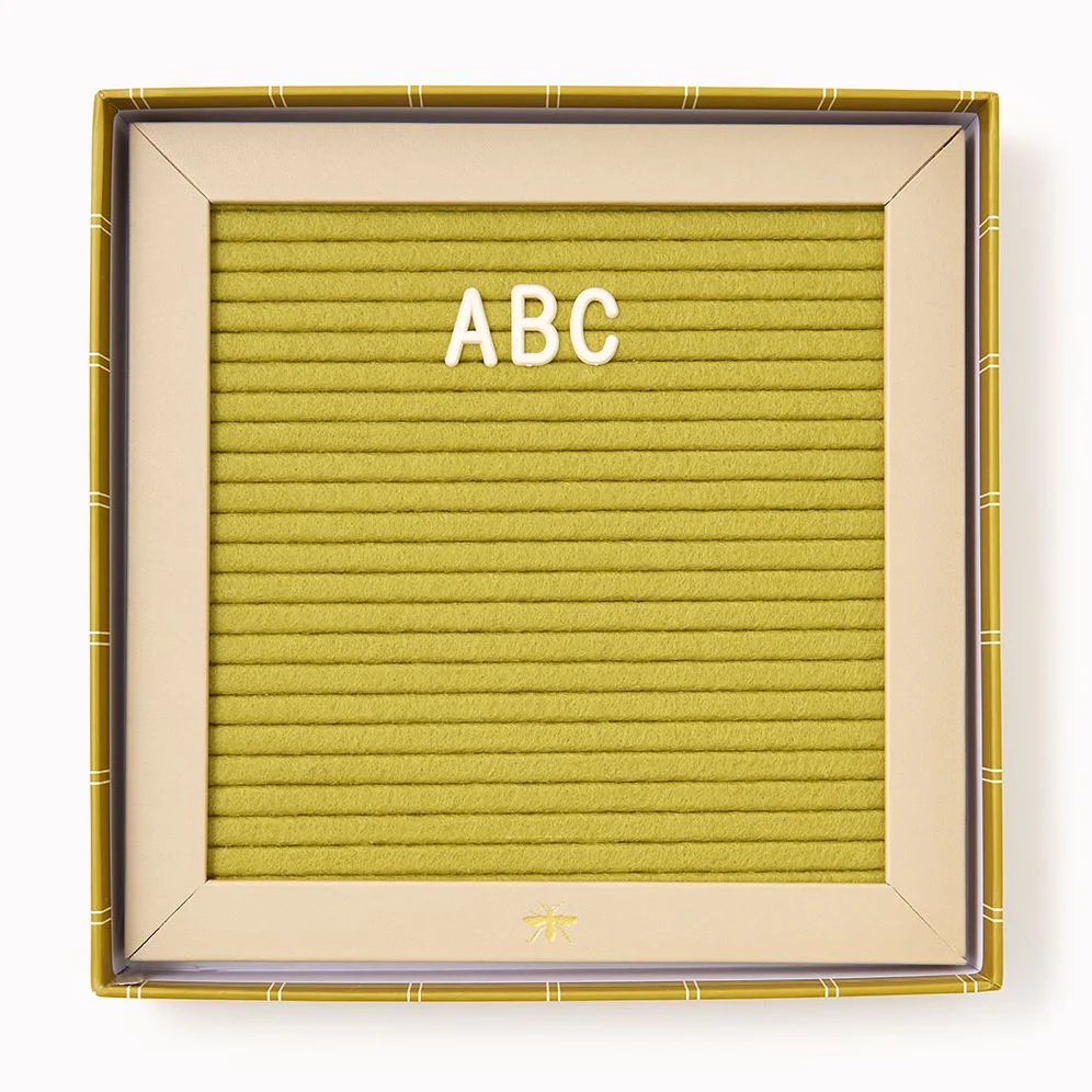 Sand Paper Wasp Mini Letterboard - Image 3