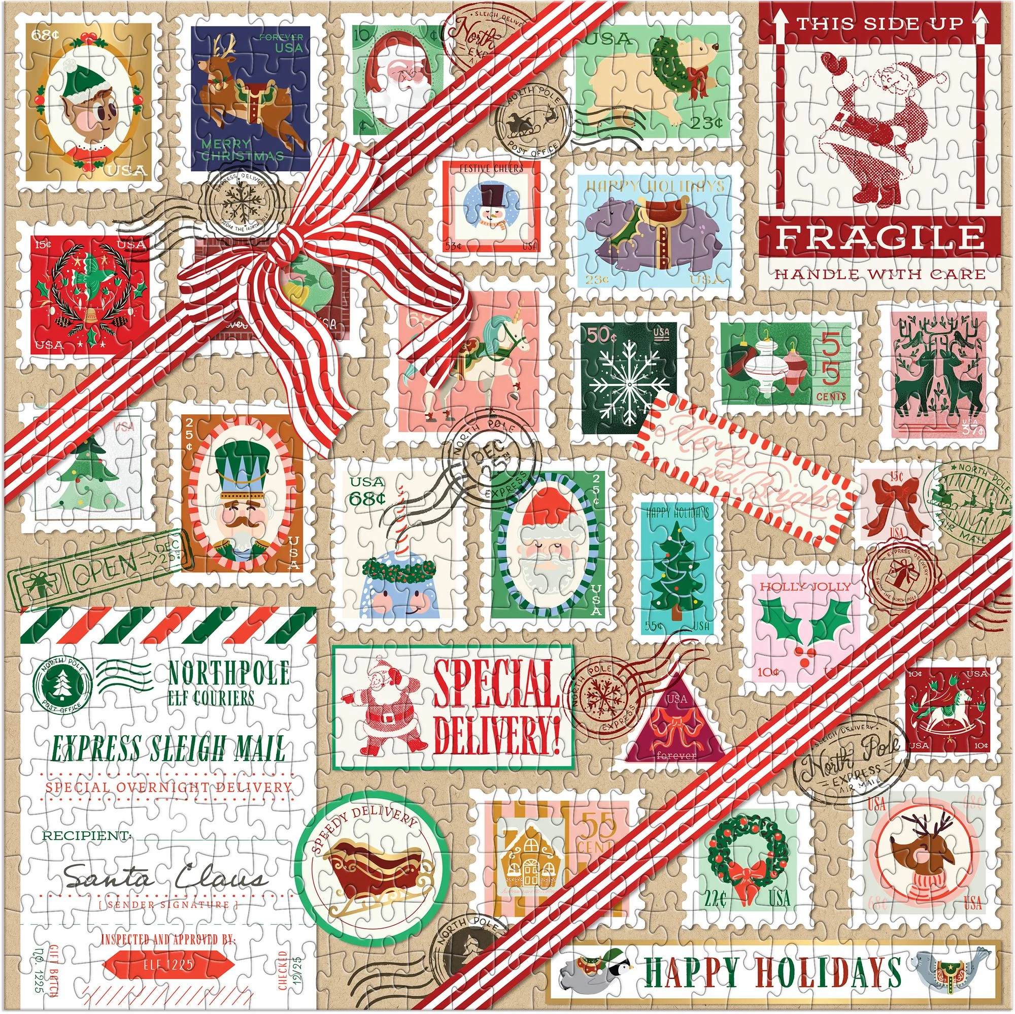 Santa Mail 500 Piece Puzzle - Image 3