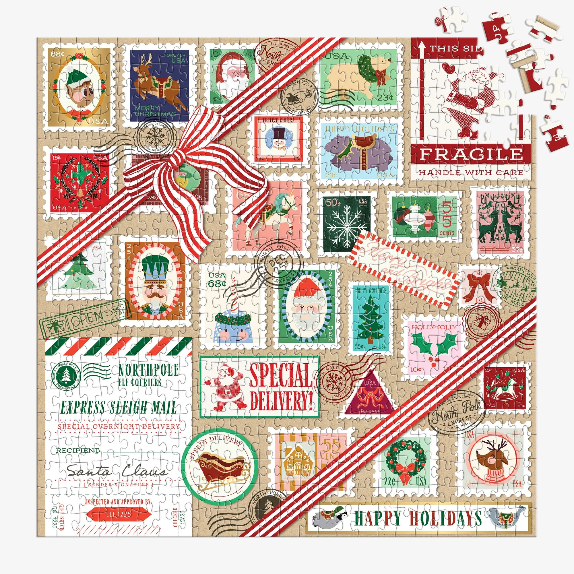 Santa Mail 500 Piece Puzzle - Image 4