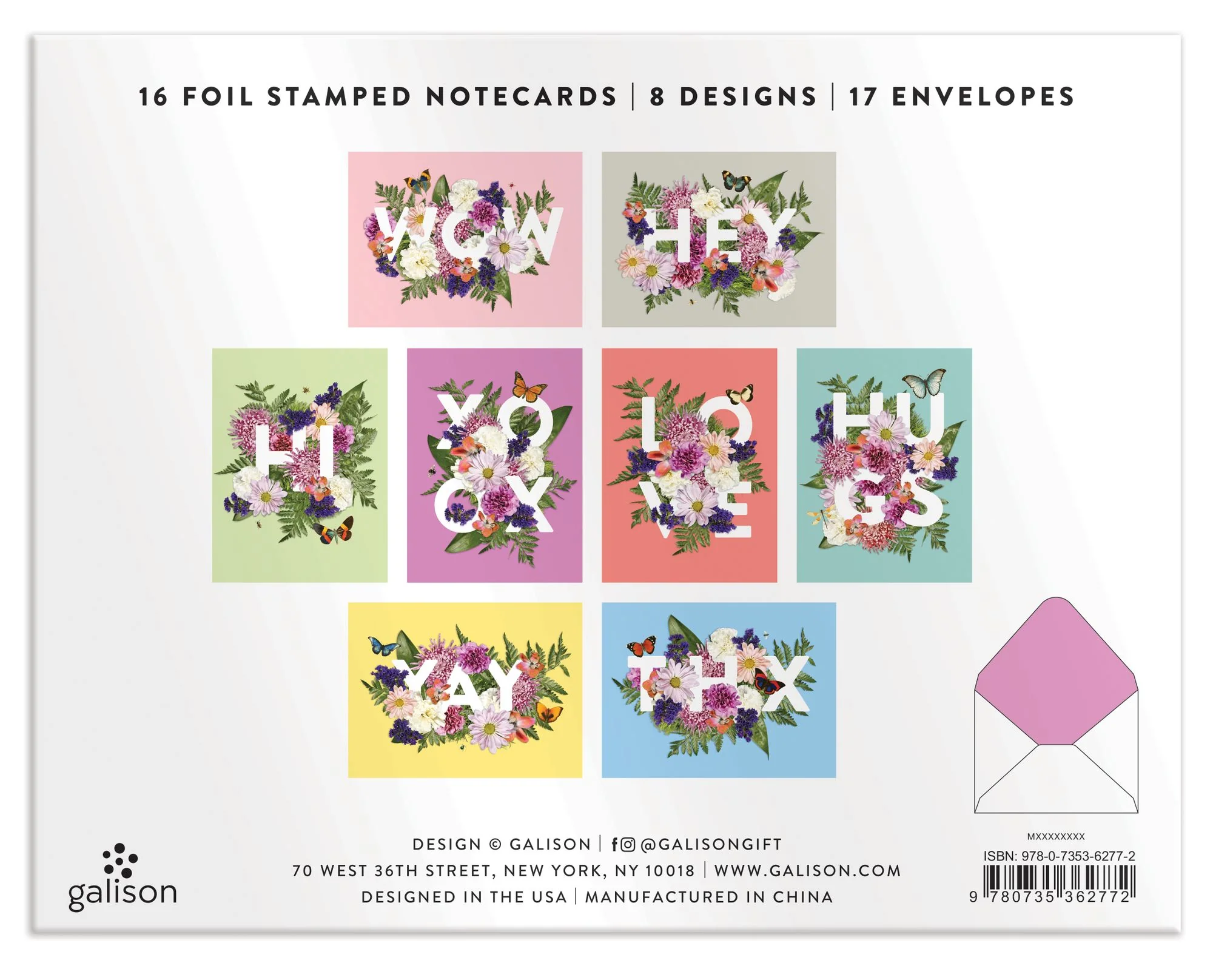 Say It With Flowers Greeting Assortment Notecard Box - Image 6