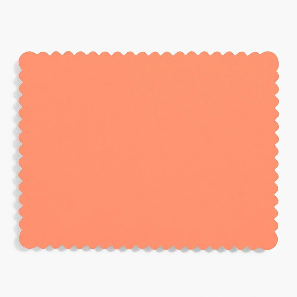 Scallop A2 Papaya Cards