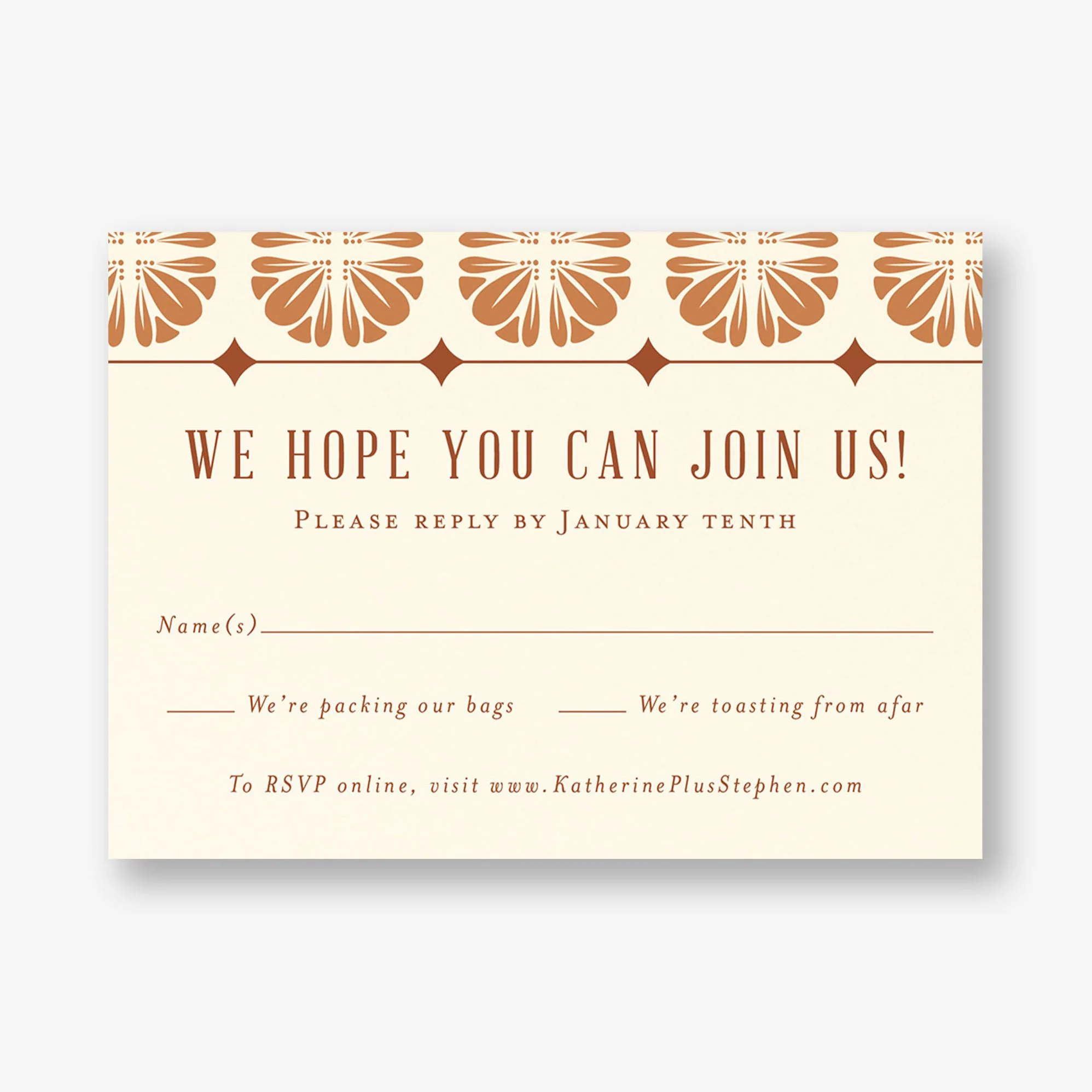 Scalloped Tile Response Card - Image 2