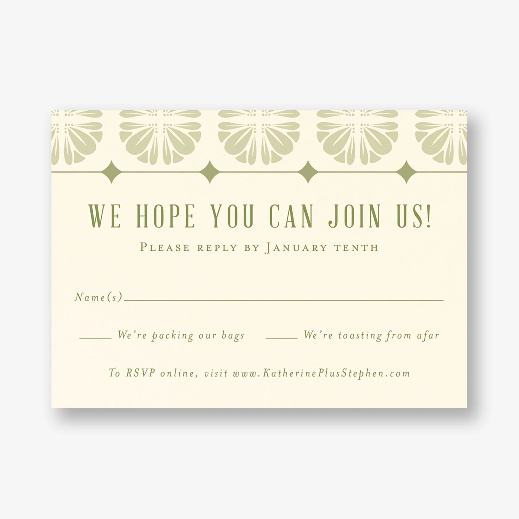 Scalloped Tile Response Card - Image 3