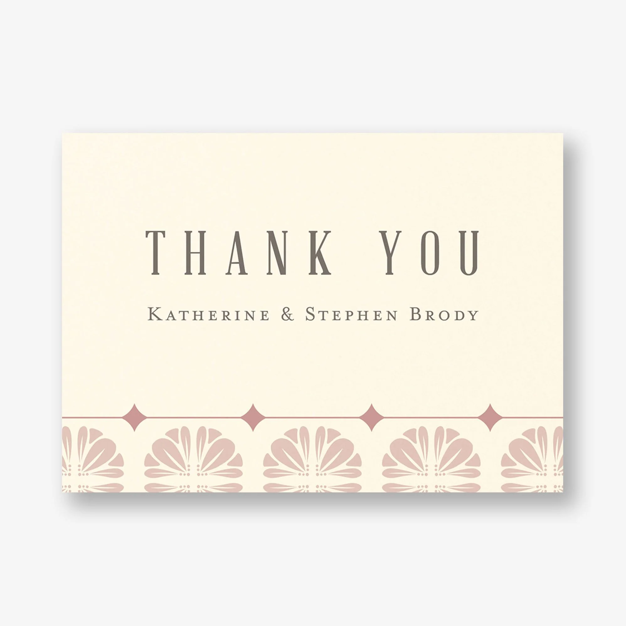 Scalloped Tile Thank You Card - Image 4