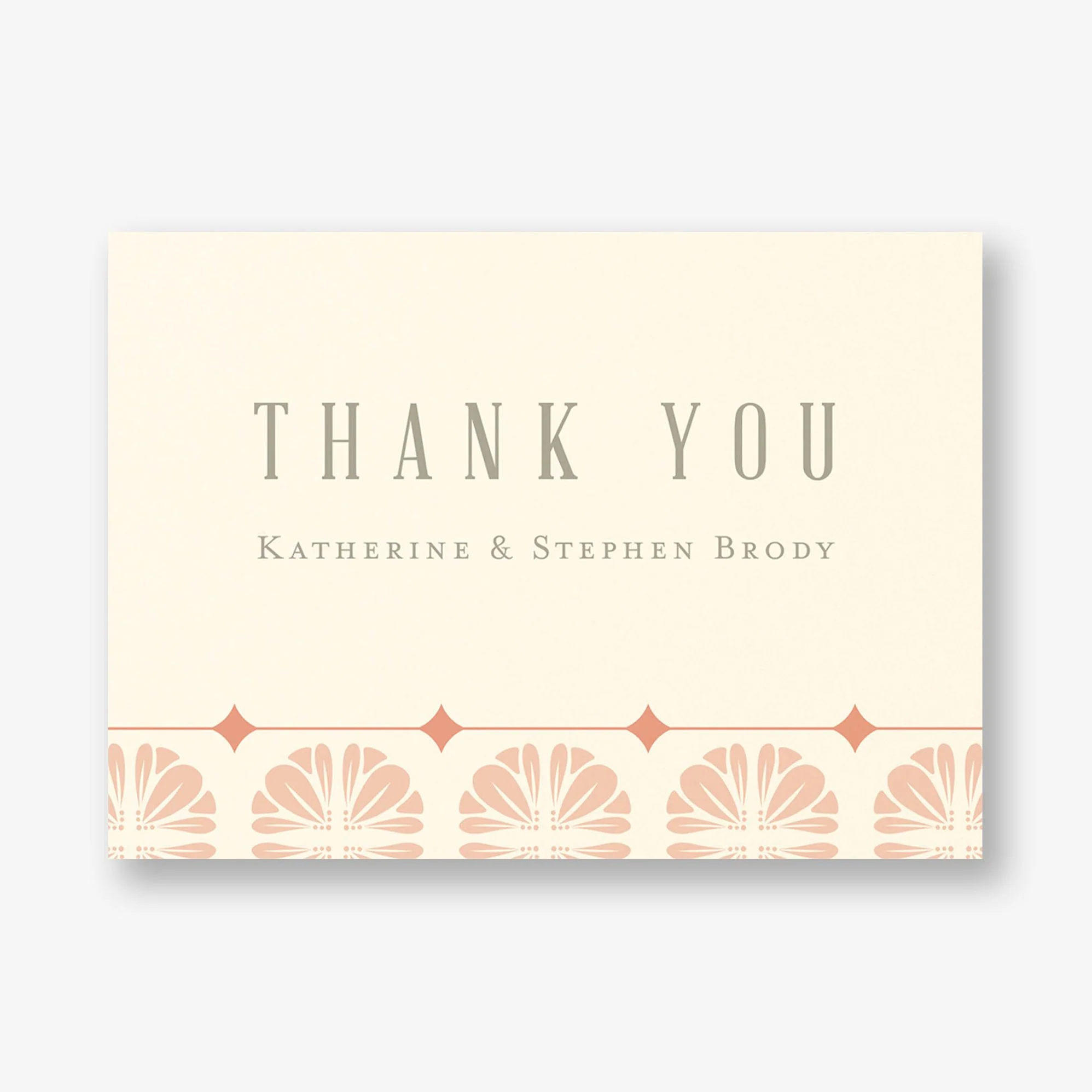 Scalloped Tile Thank You Card - Image 5