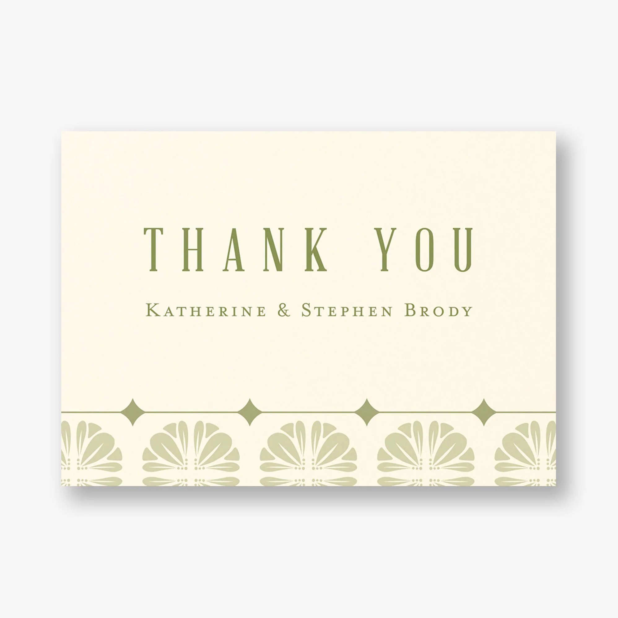 Scalloped Tile Thank You Card - Image 6