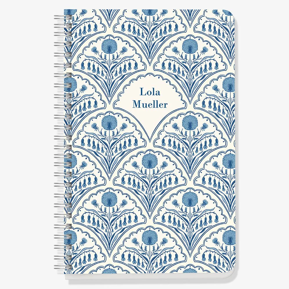 Scalloped Wallflower Custom Journal