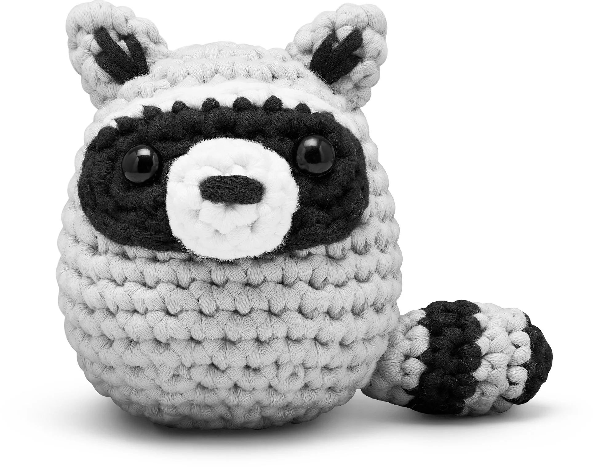 Scooter the Raccoon, The Woobles Beginner Crochet Kit - Image 3