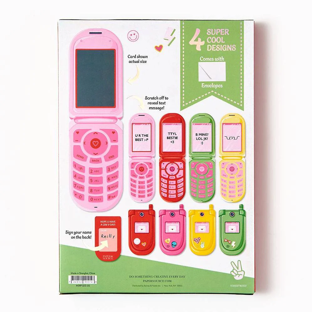 Scratch And Reveal Classroom Valentine Card Set - Image 3