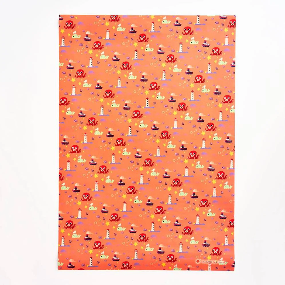 Sea Creatures Flat Wrap - Image 3