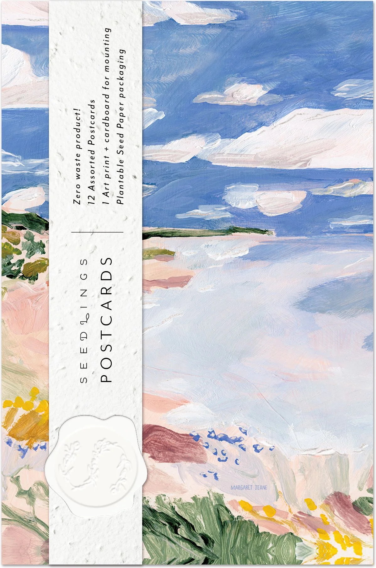 Seedlings Floral Bluff Postcard Set