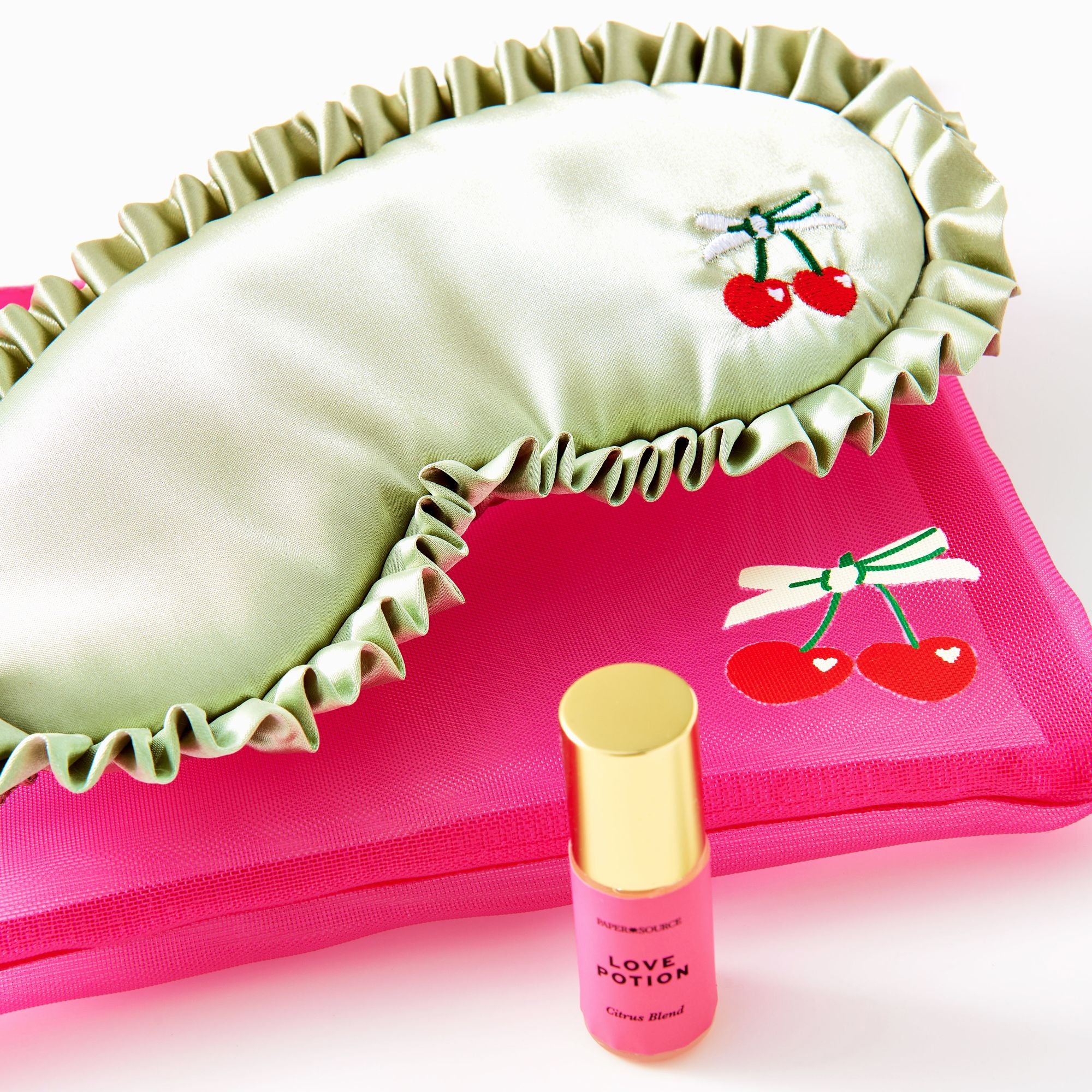 Self Care Kit - Pouch, Mask, Oils - Image 2