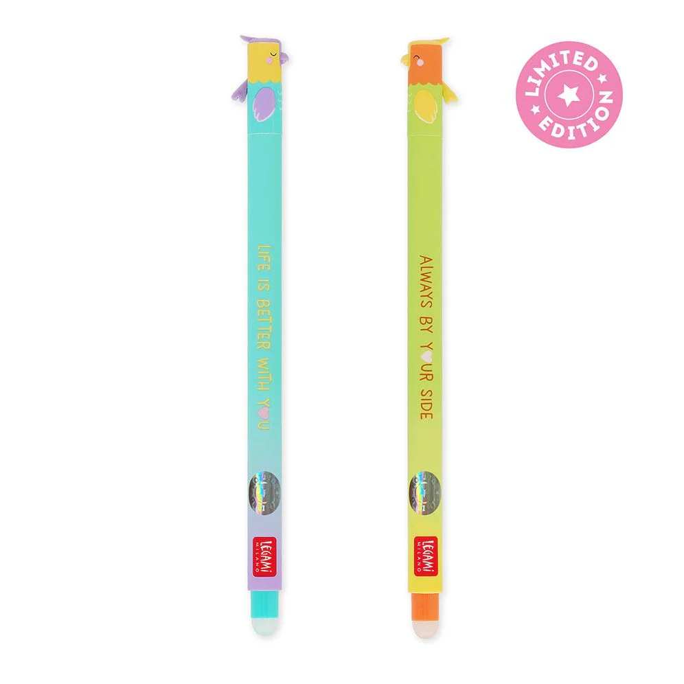 Set of 2 Erasable Legami Valentines Pens - Image 2