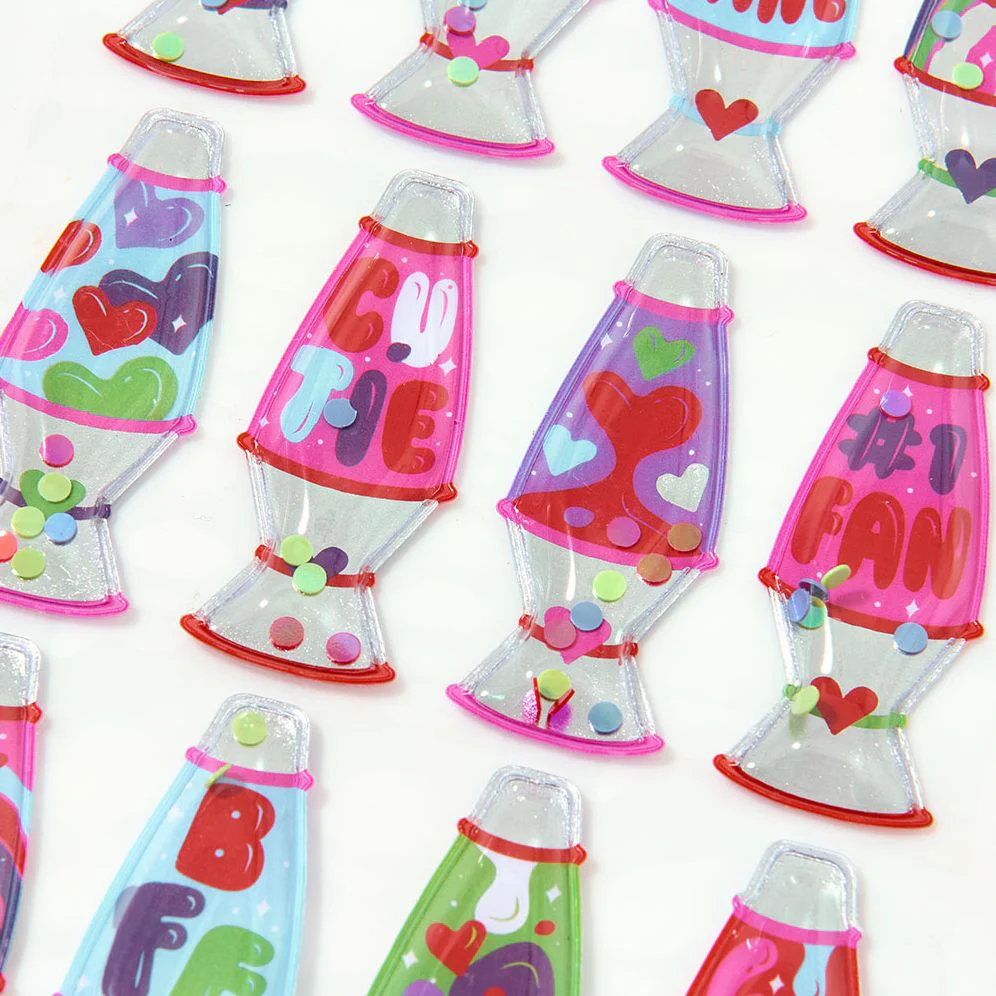 Shaker Lava Lamps Sticker Sheet - Image 2