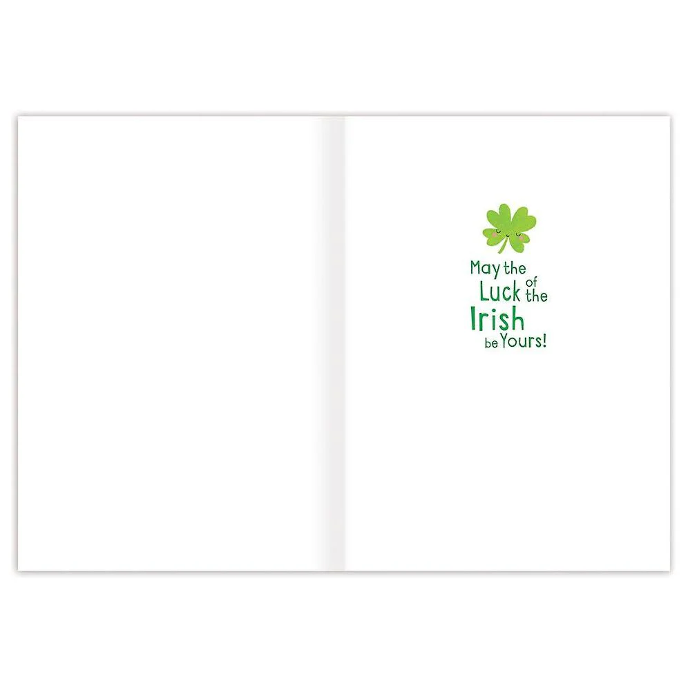 Shamrocks & Horseshoes St. Patrick's Day Card - Image 3