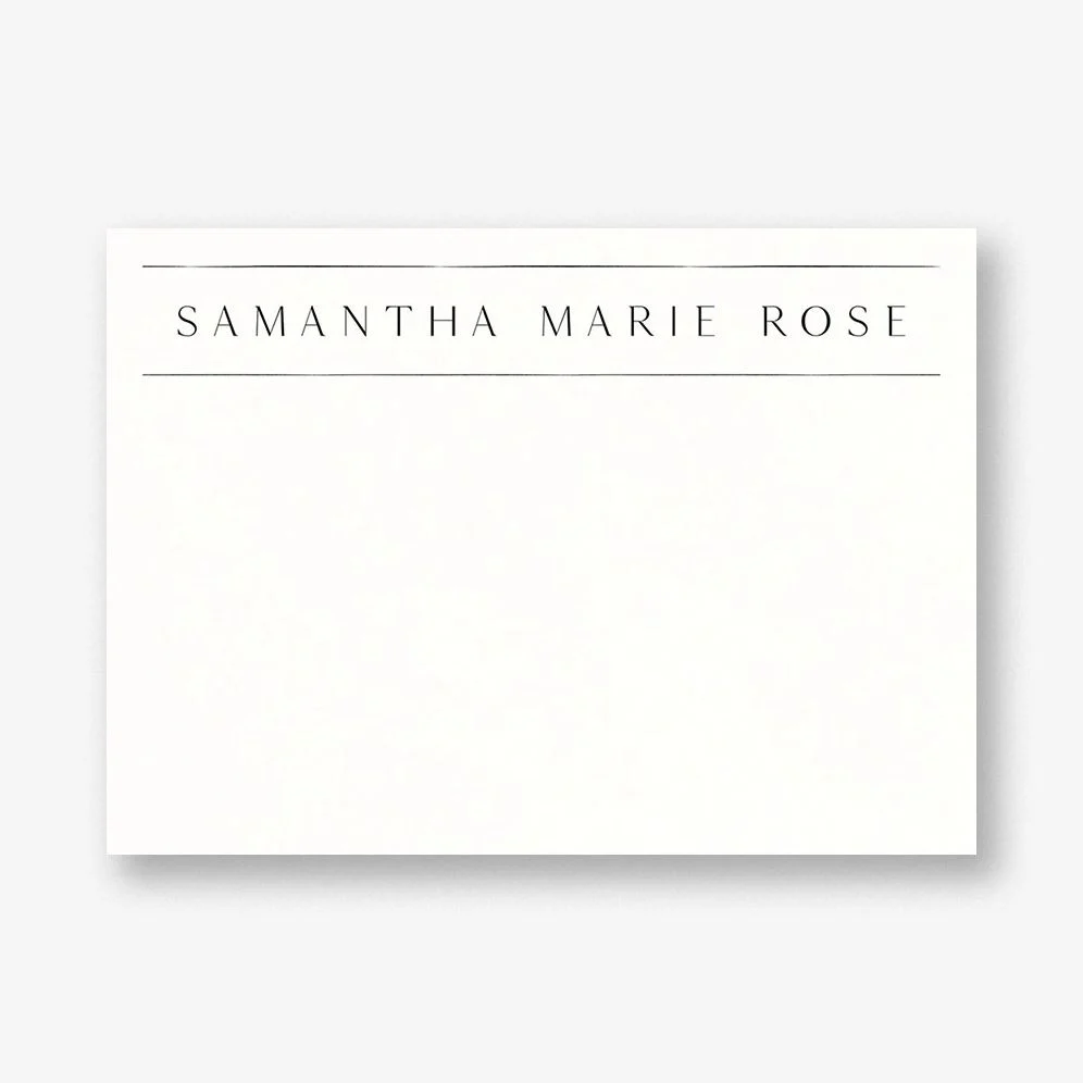 Simple Stroke Stationery