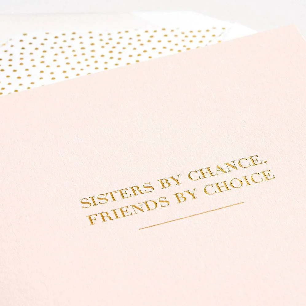 Sisters by Chance Birthday Card - Image 2