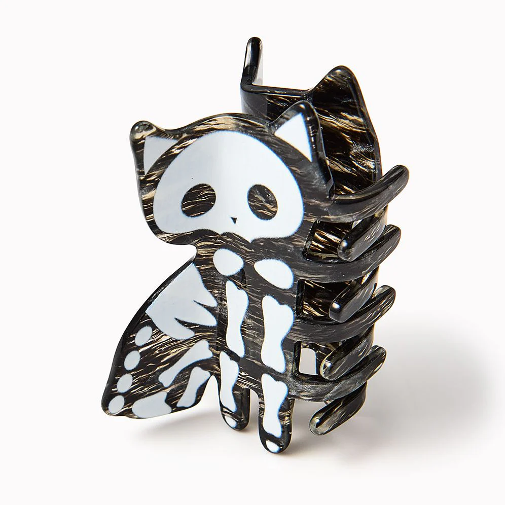 Skeleton Cat Hair Clip - Image 3