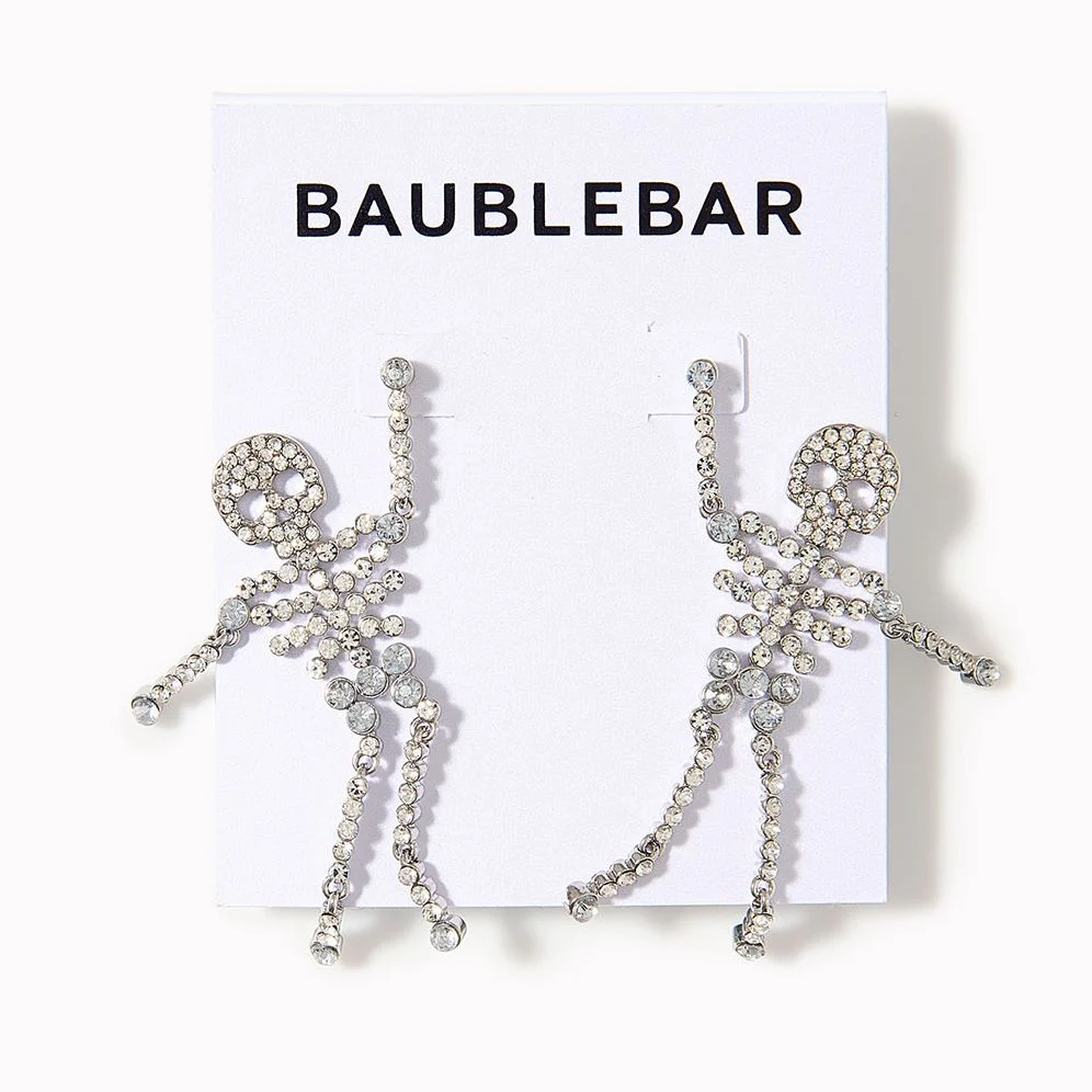 Skeleton Drop Earrings
