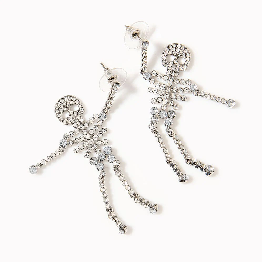 Skeleton Drop Earrings - Image 2