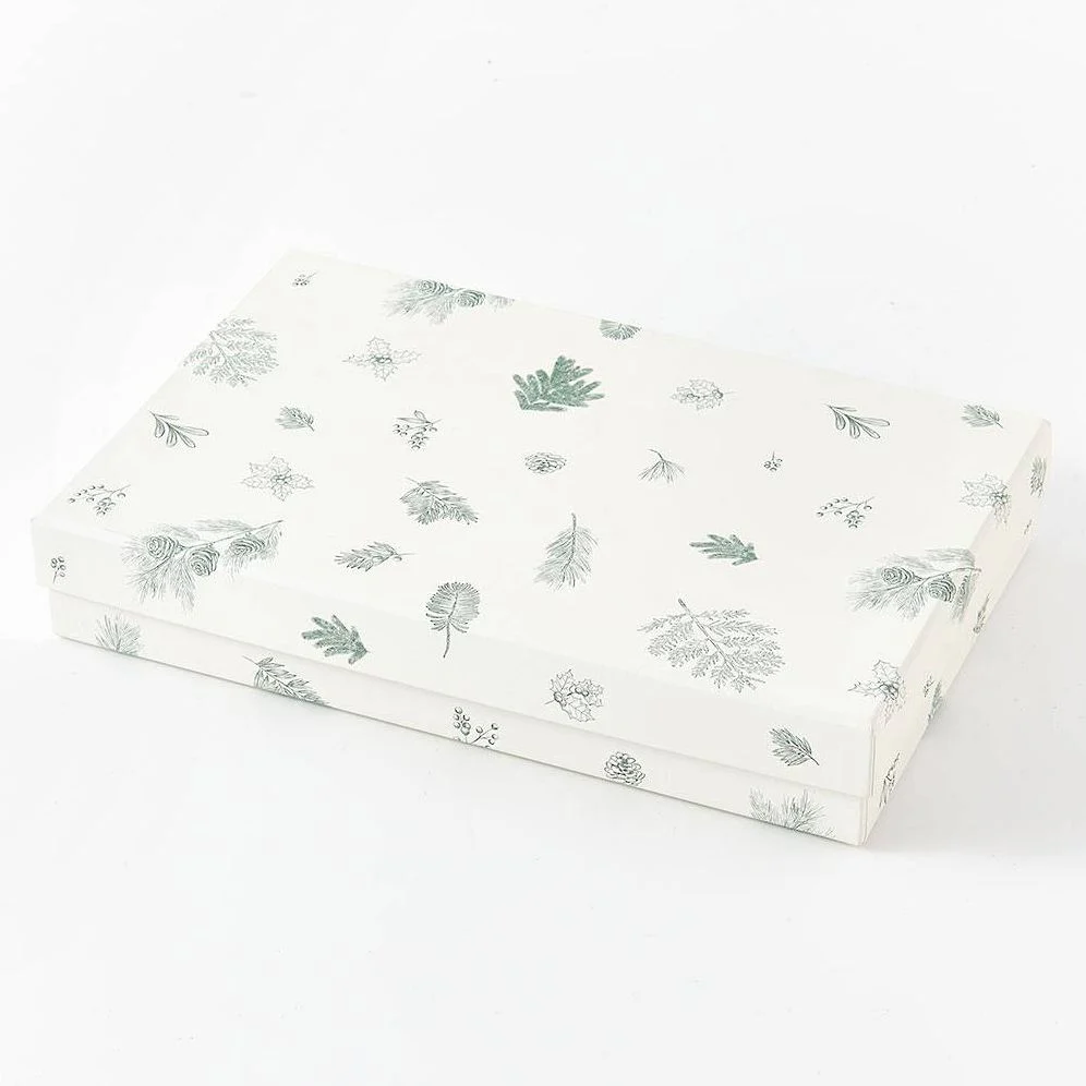 SM SHIRT Delicate Greenery Gift Box 11.5x7.5x2
