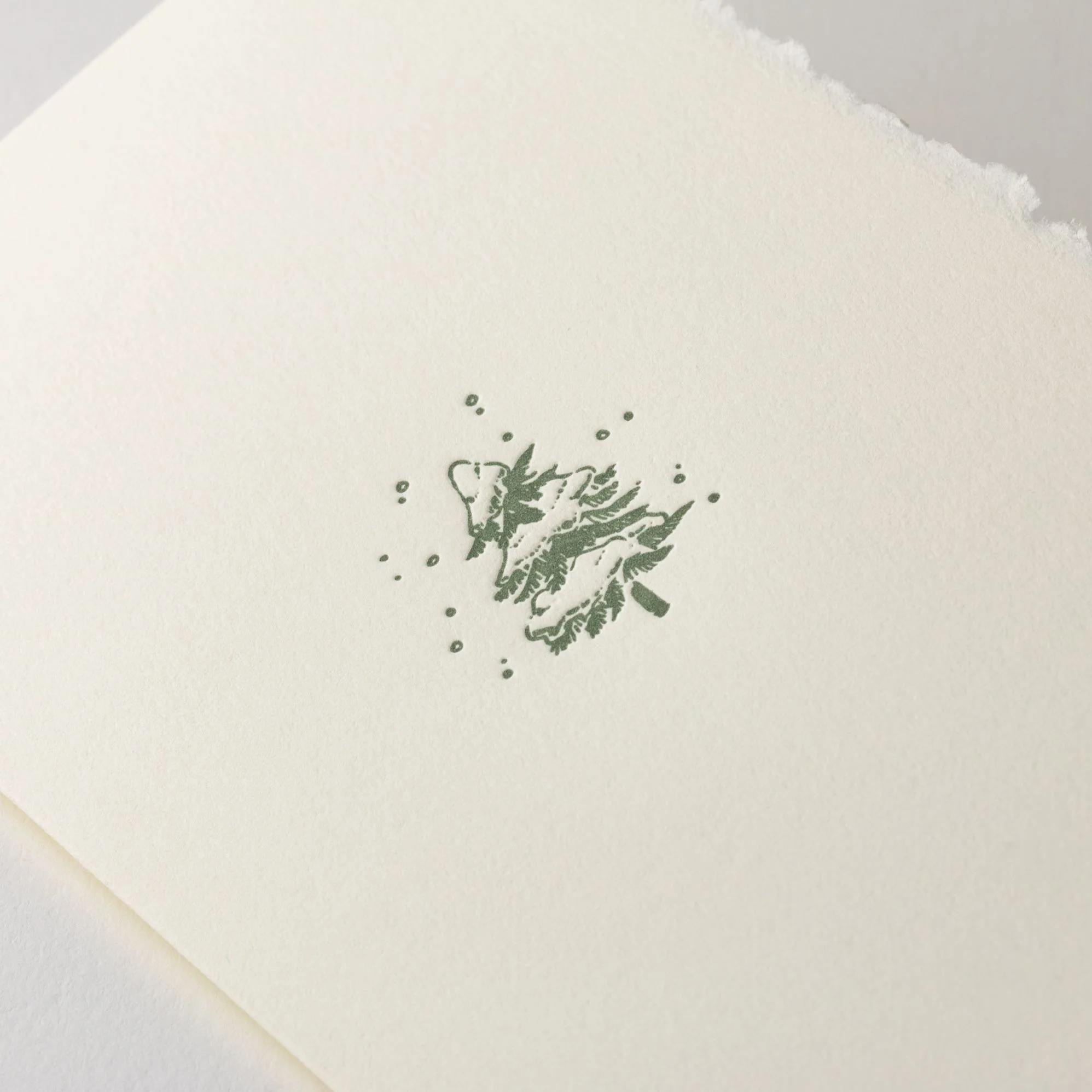 Snowy Pine Holiday Stationery Box Set - Image 2