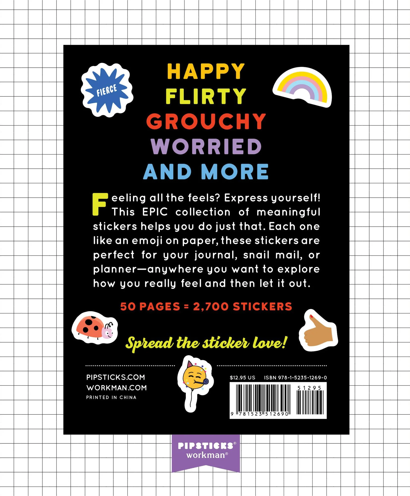 So. Many. Feelings Stickers.: 2,700 Stickers for Every Mood - Image 13