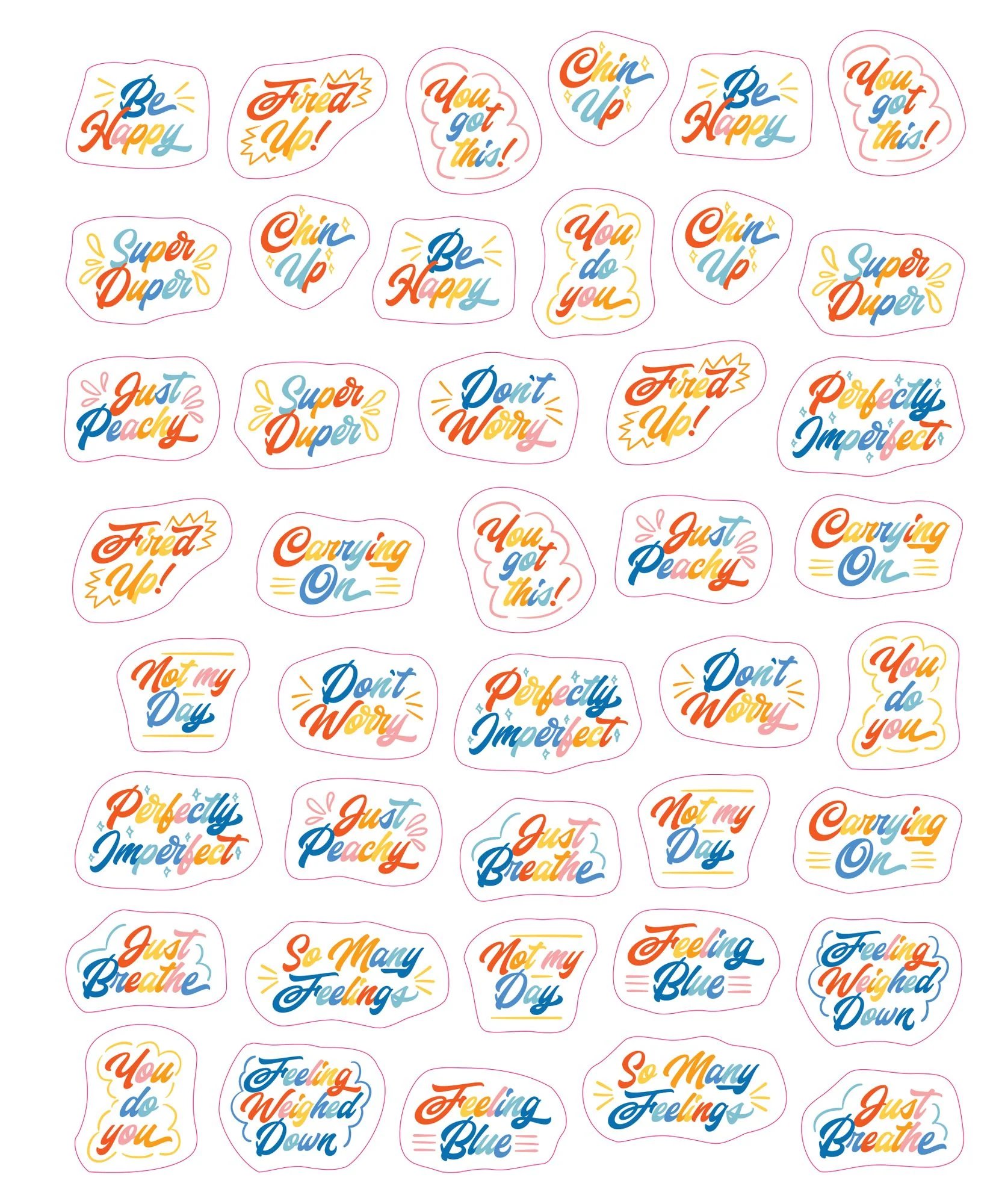 So. Many. Feelings Stickers.: 2,700 Stickers for Every Mood - Image 4