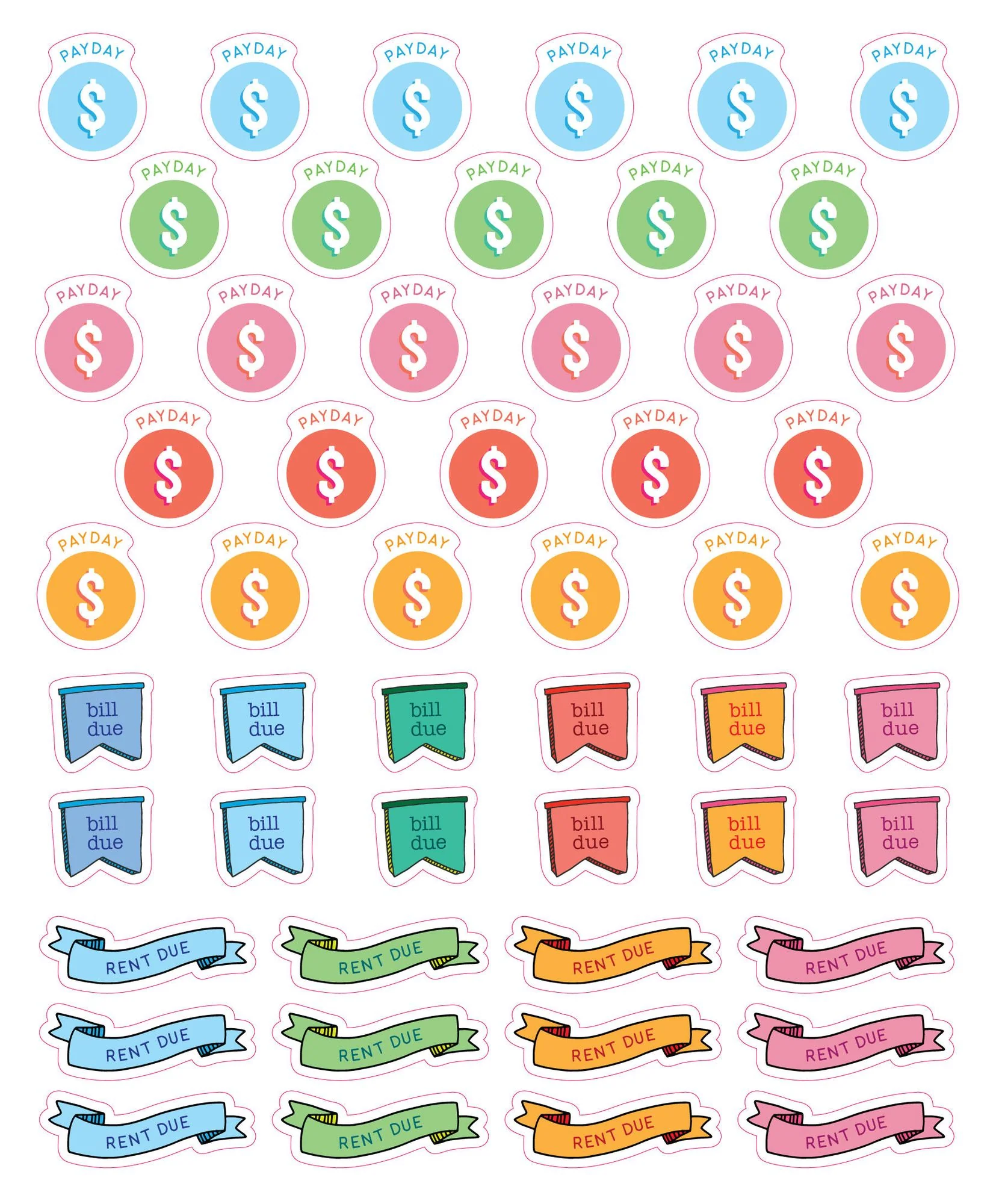So. Many. Planner Stickers.: 2,600 Stickers to Decorate, Organize, and Brighten Your Planner - Image 10