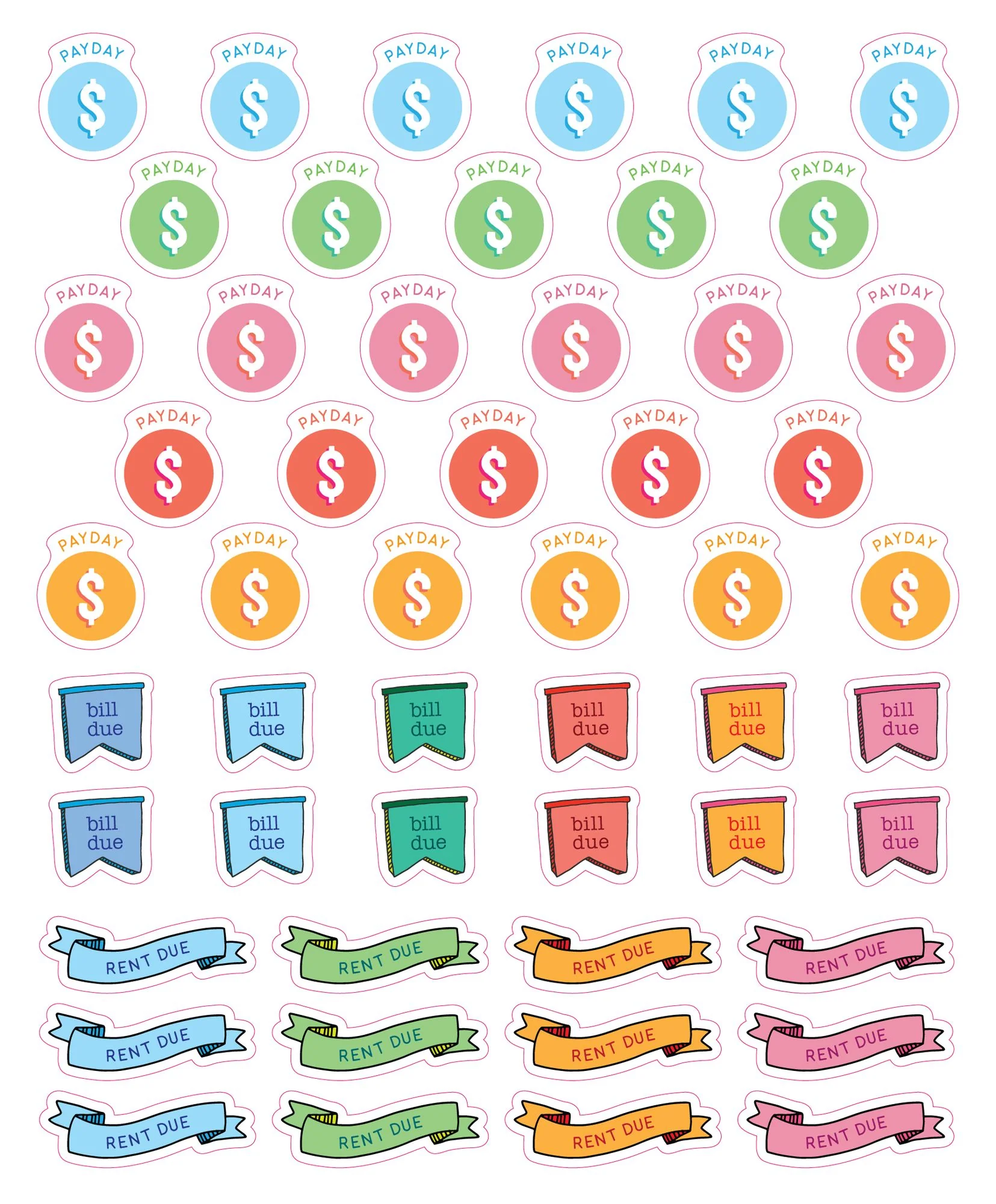 So. Many. Planner Stickers.: 2,600 Stickers to Decorate, Organize, and Brighten Your Planner - Image 16