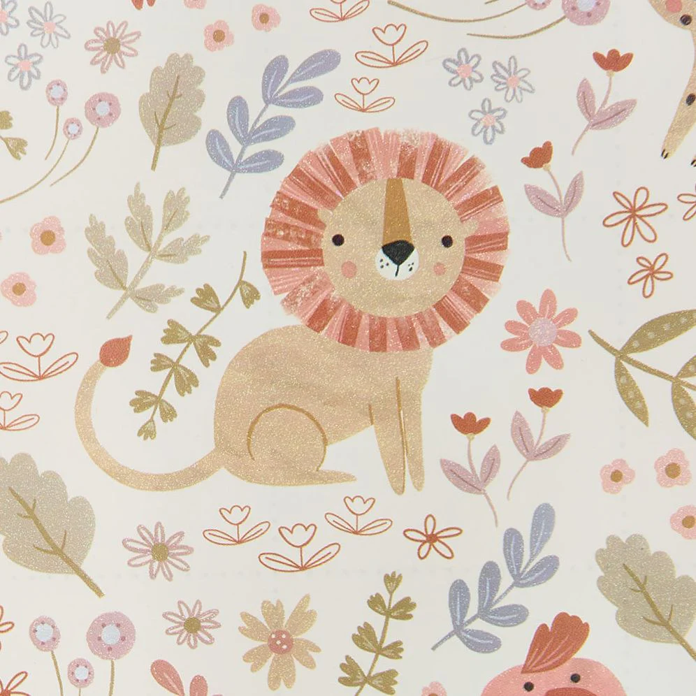Soft Jungle Baby Continuous Roll Wrap - Image 4