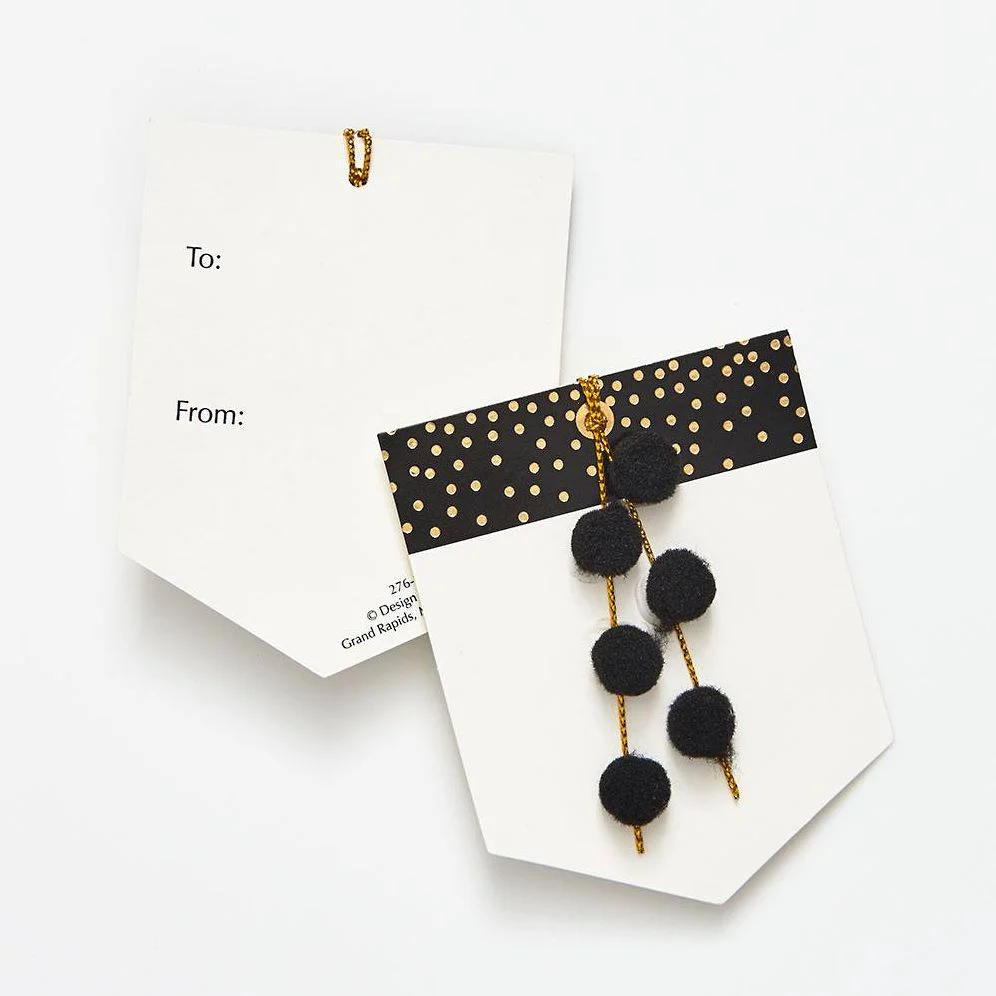 Sophisticated Pom Gift Tags - Image 2