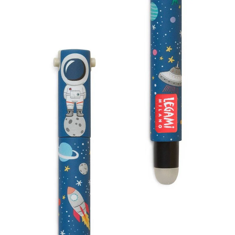 Space Erasable Gel Pen - Black Ink - Image 4