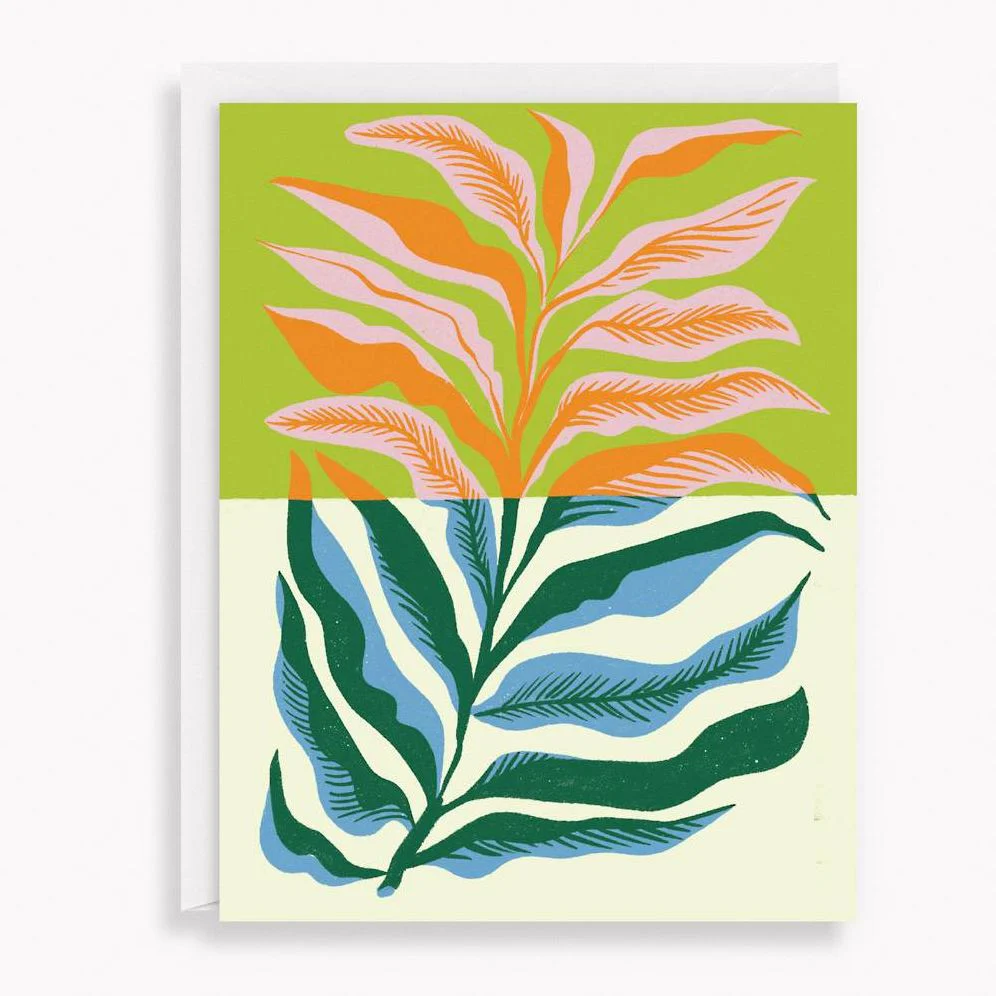 Split Floral Stationery Set