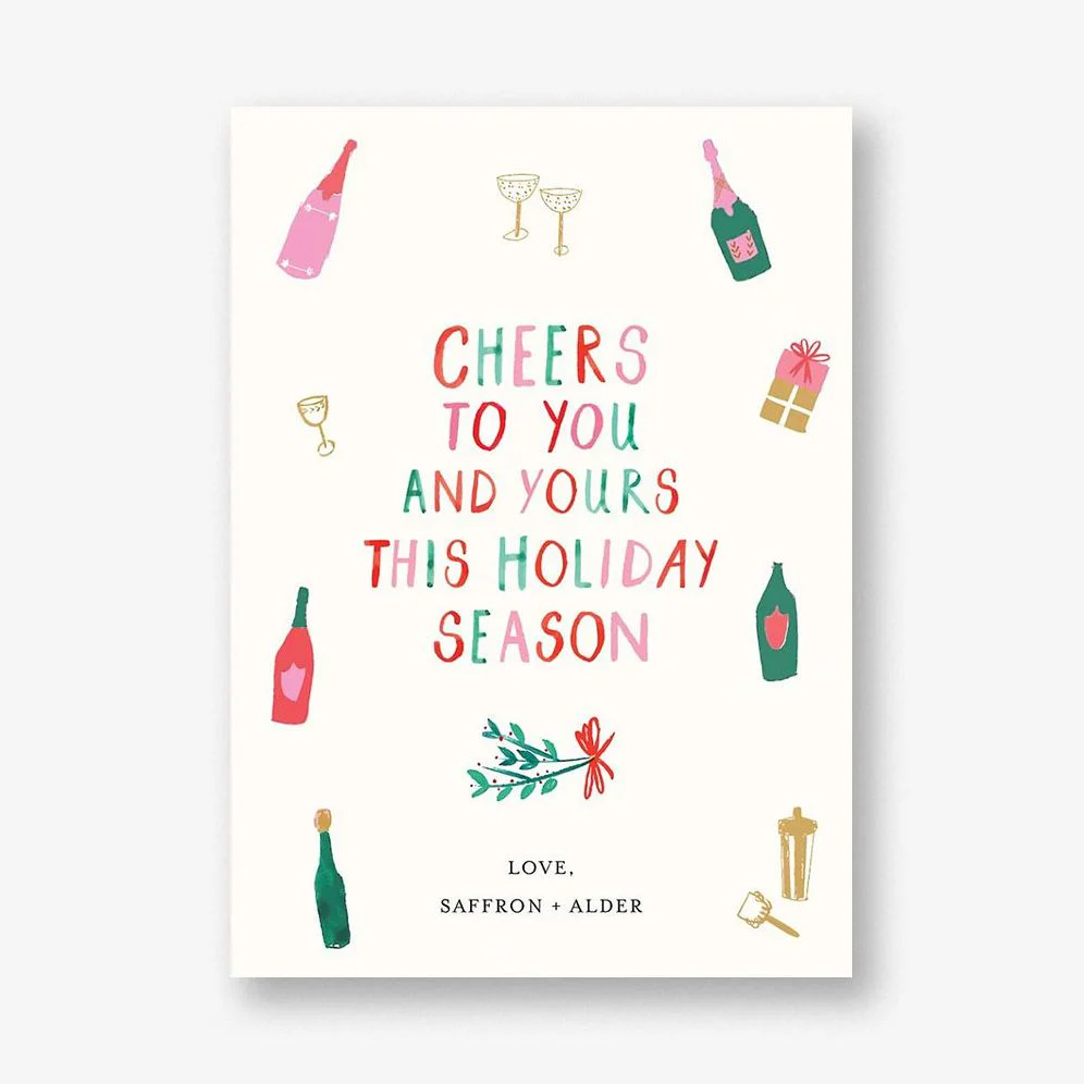 Spread Cheers Holiday Card
